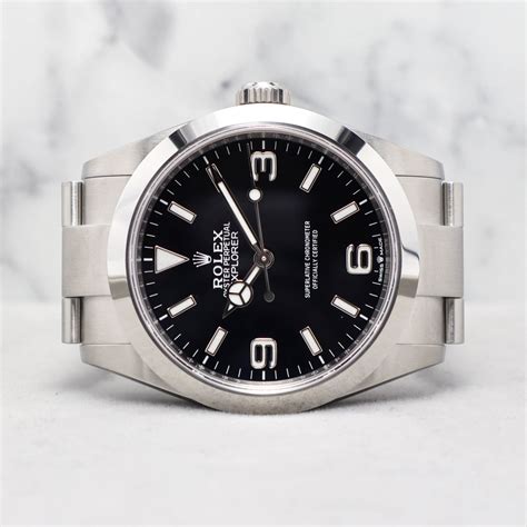 rolex explorer eprice|rolex explorer 40mm for sale.